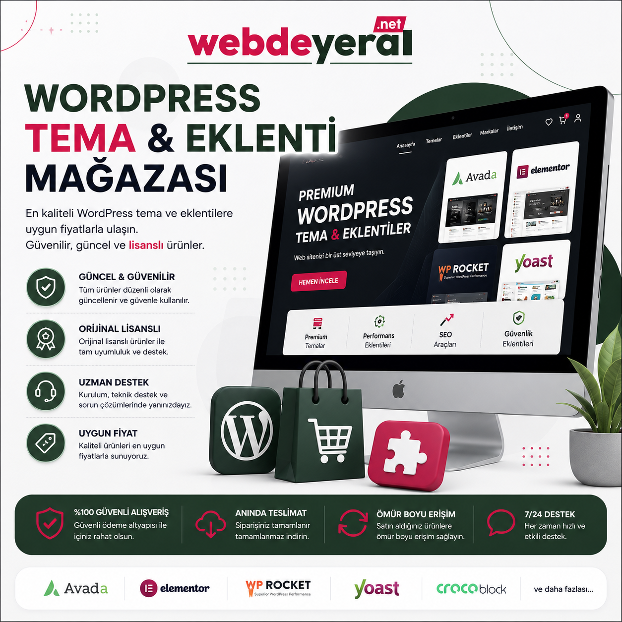 Tema & Eklenti Mağazamıza Git