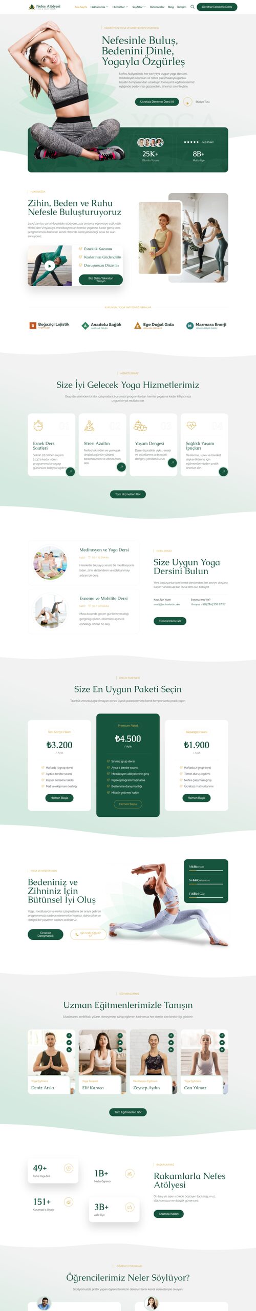 Sağlıklı Yaşam web sitesi tasarımı
