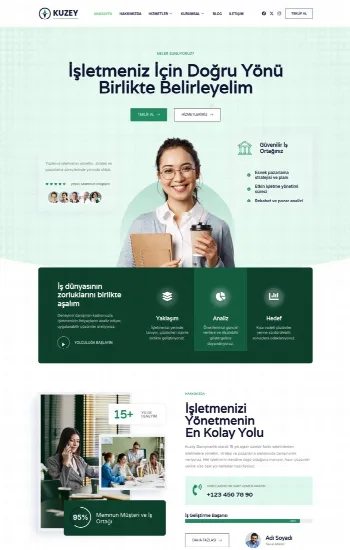 Kurumsal Firma hazır web sitesi tasarımı